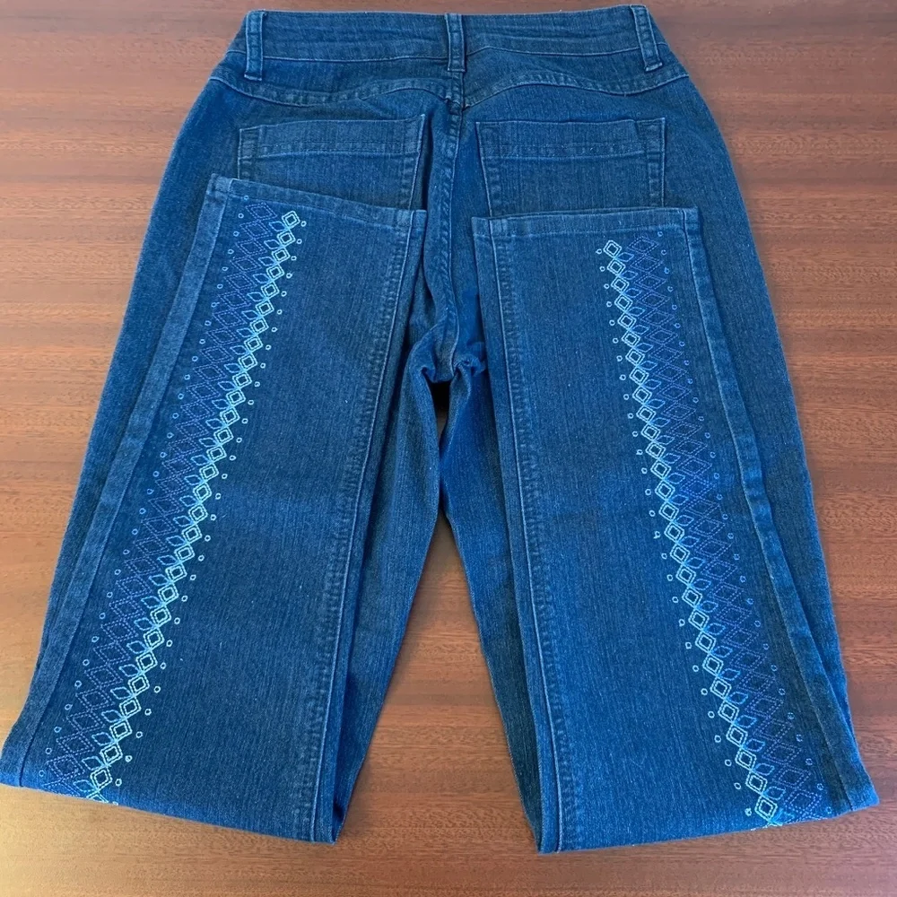 Antthony Skinny Embroidered Jeans - Picture 3 of 6